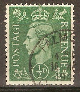 Great Britain 1941 d Pale green. SG485.